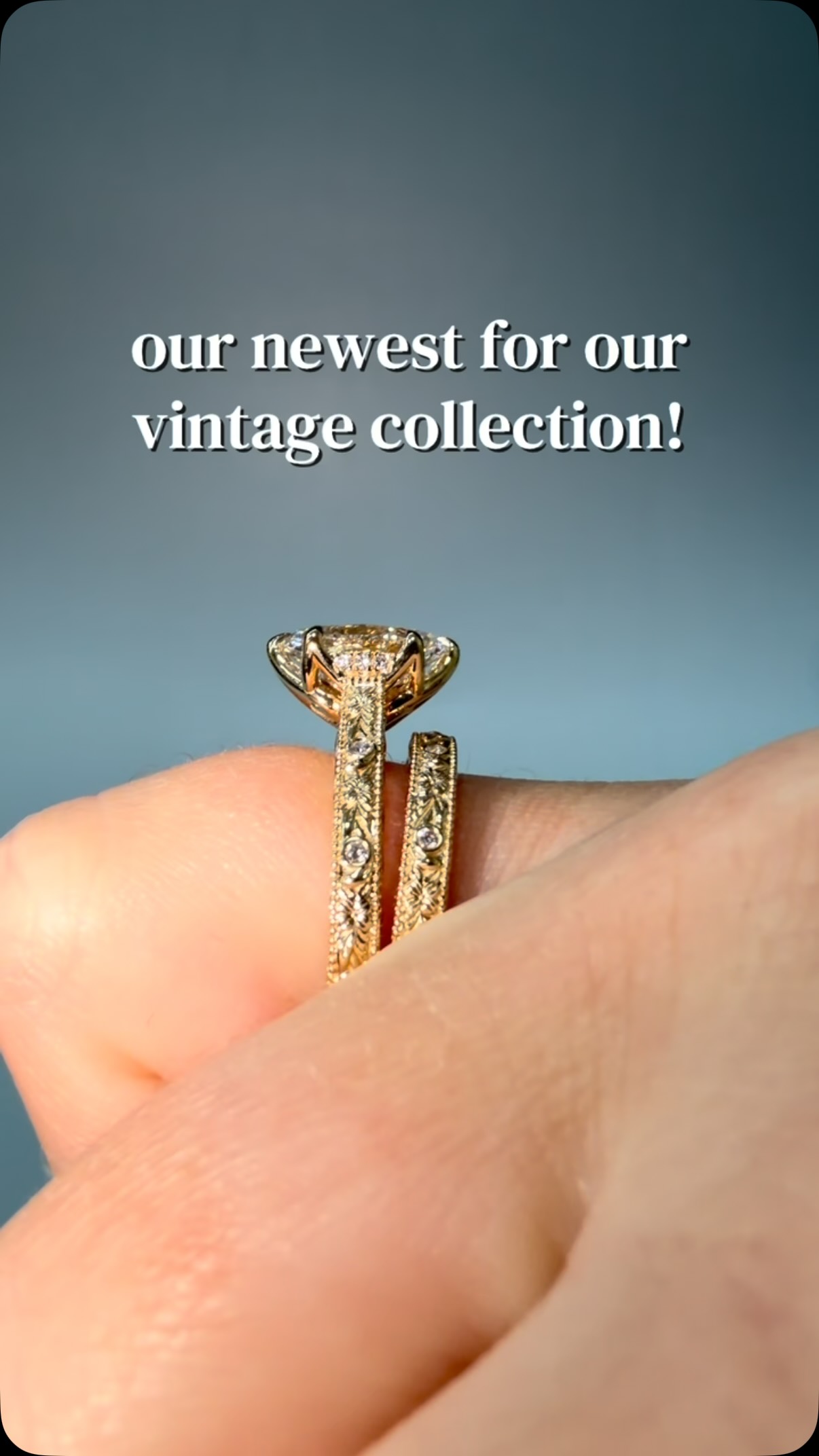 Vintage-inspired details — reel from Precious Jewelry Outlet